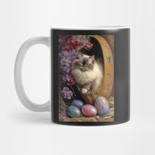 Himalayan Cat Easter Card Mug